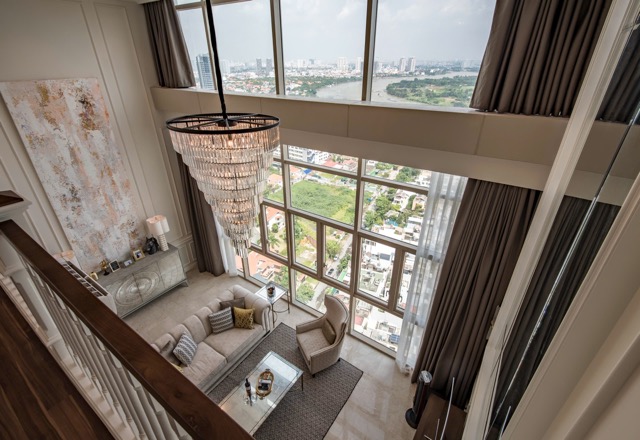 Penthouse The Vista An Phú For Rent With River View And Rooftop Garden R486834