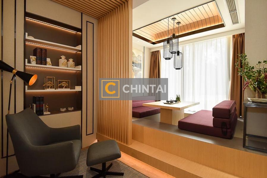 Căn hộ Phú Mỹ Hưng Midtown tầng trung đầy đủ nội thất sang trọng.