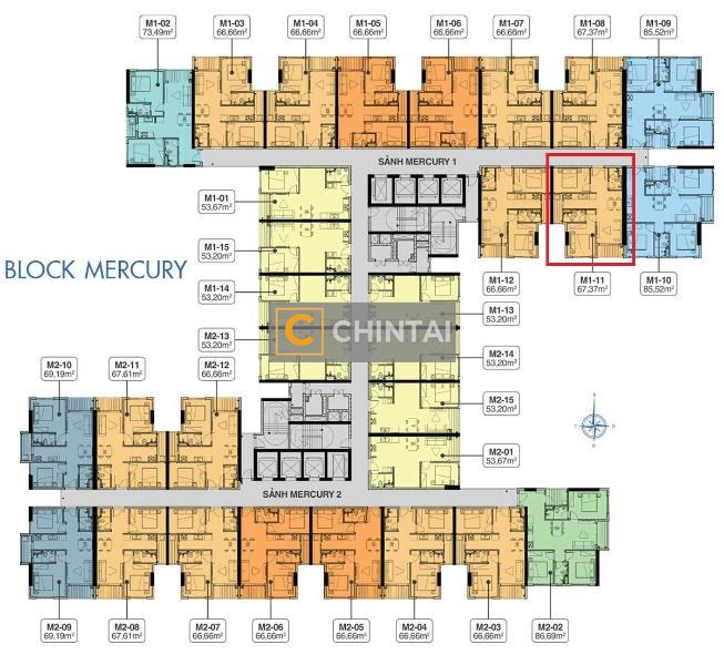 Căn hộ Q7 Saigon Riverside tầng cao, nội thất cơ bản, view sông.