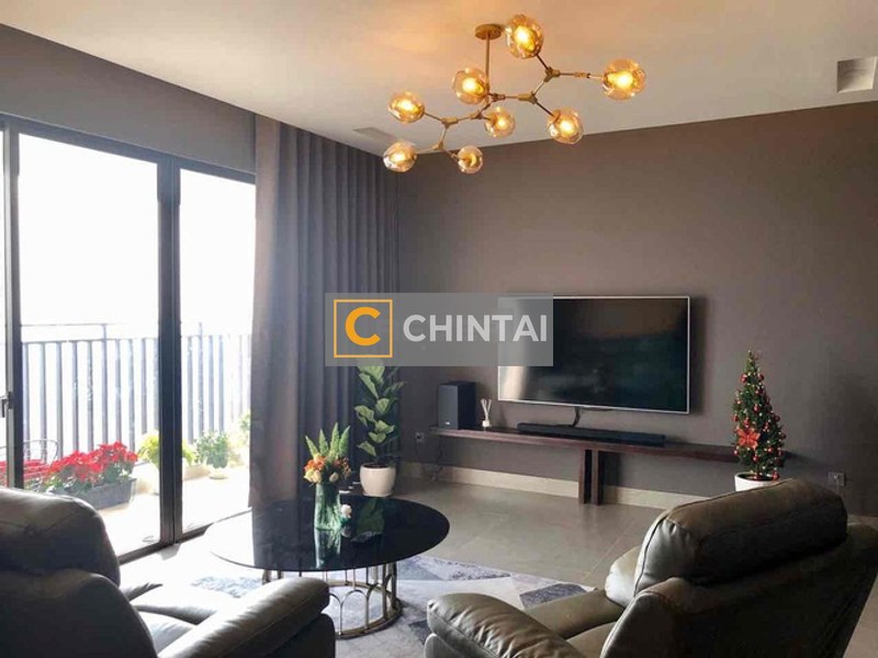Căn hộ Riviera Point hướng ban công đông nam đầy đủ nội thất, View cầu Phú Mỹ