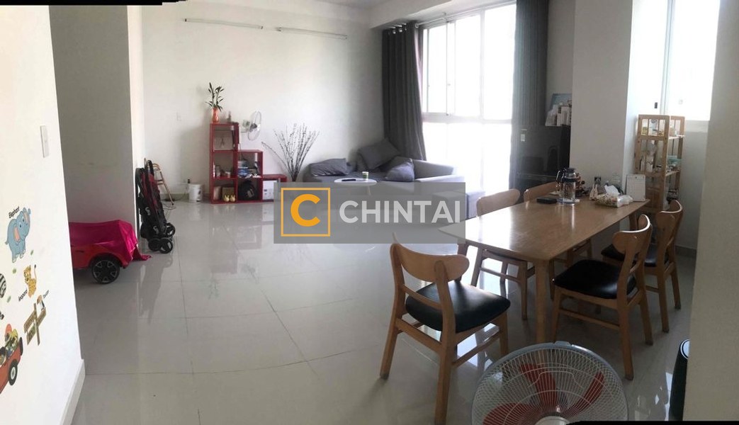 Căn hộ Belleza Apartment hướng ban công nam nội thất cơ bản diện tích 102m²