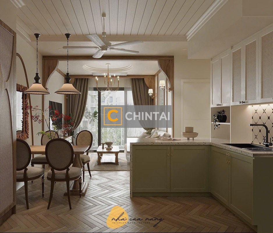 Căn 2PN Góc siêu đẹp The Opera Residence - The Metropole Thủ Thiêm, diện tích 71m²