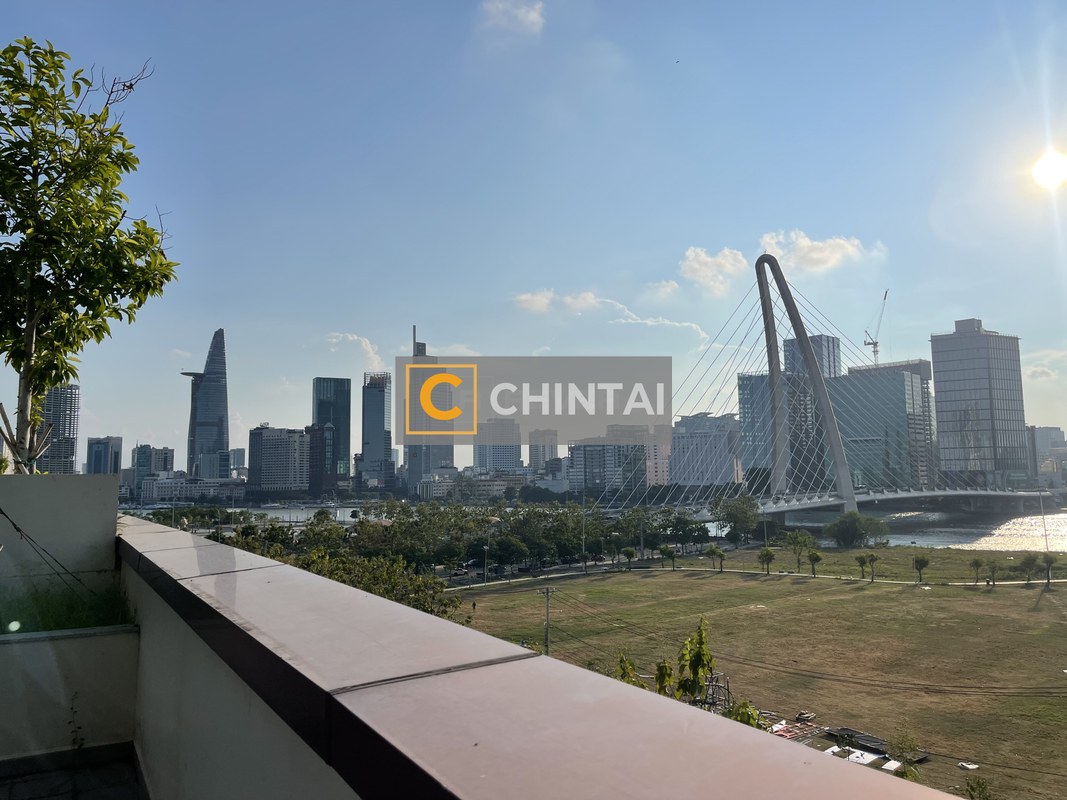 Căn hộ có Sân Thượng The Metropole Thủ Thiêm hướng Tây Bắc, diện tích 162m²