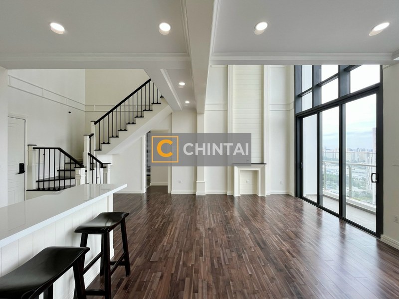Căn hộ D'Lusso nội thất cơ bản diện tích 175m²