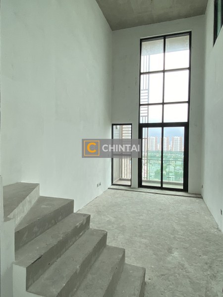 Căn hộ Duplex Feliz en Vista hướng ban công tây bắc nhà thô diện tích 103m²