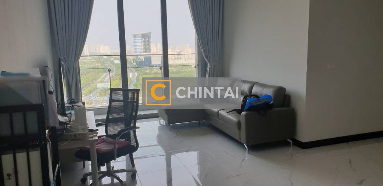 Căn hộ Empire City tầng 18 view ngắm bình minh tuyệt đẹp, nội thất cơ bản.