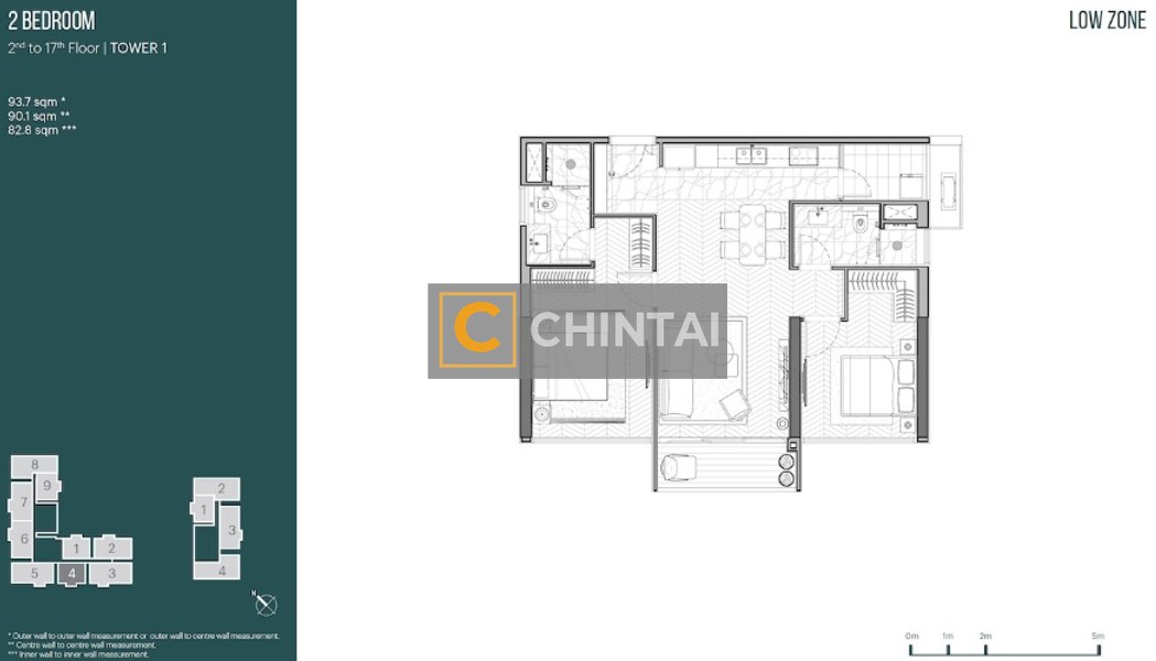 Căn hộ Empire City tầng 5 ban công rộng rãi, phòng khách đón gió mát.