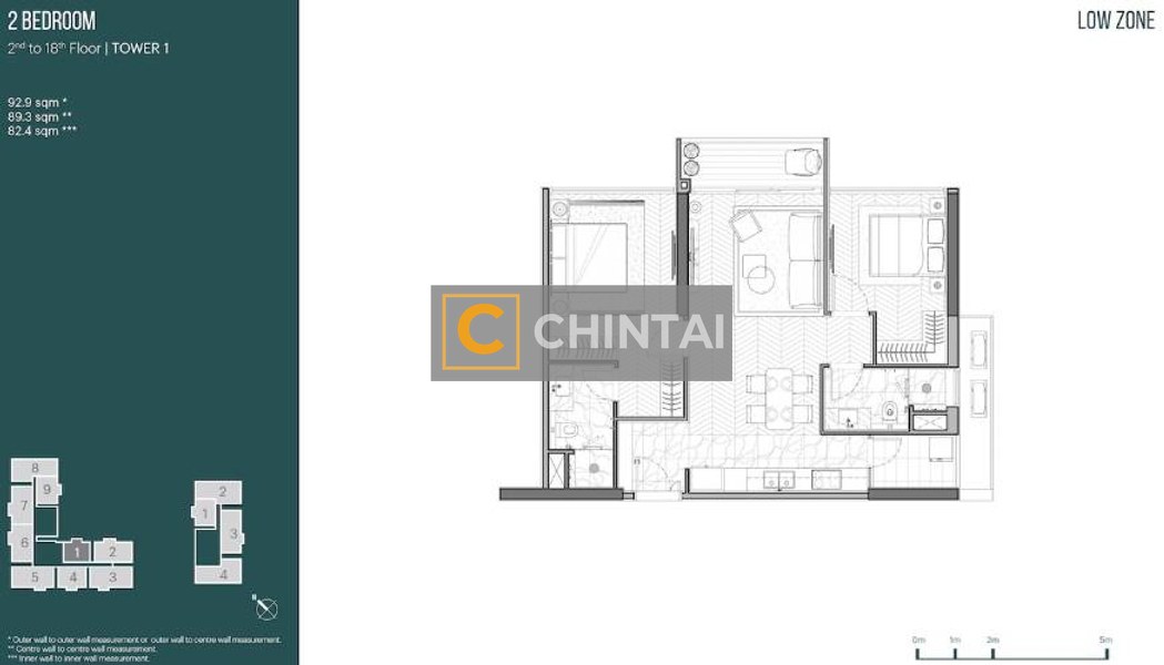 Căn hộ Empire City tầng 6 nội thất cơ bản, tiện ích đầy đủ.