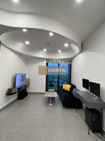 Căn hộ Feliz en Vista hướng ban công đông bắc đầy đủ nội thất diện tích 57.77m².