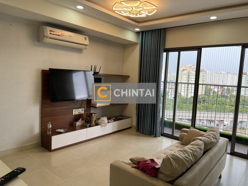 Căn hộ góc Masteri Thảo Điền hướng ban công tây bắc đầy đủ nội thất diện tích 86.25m².