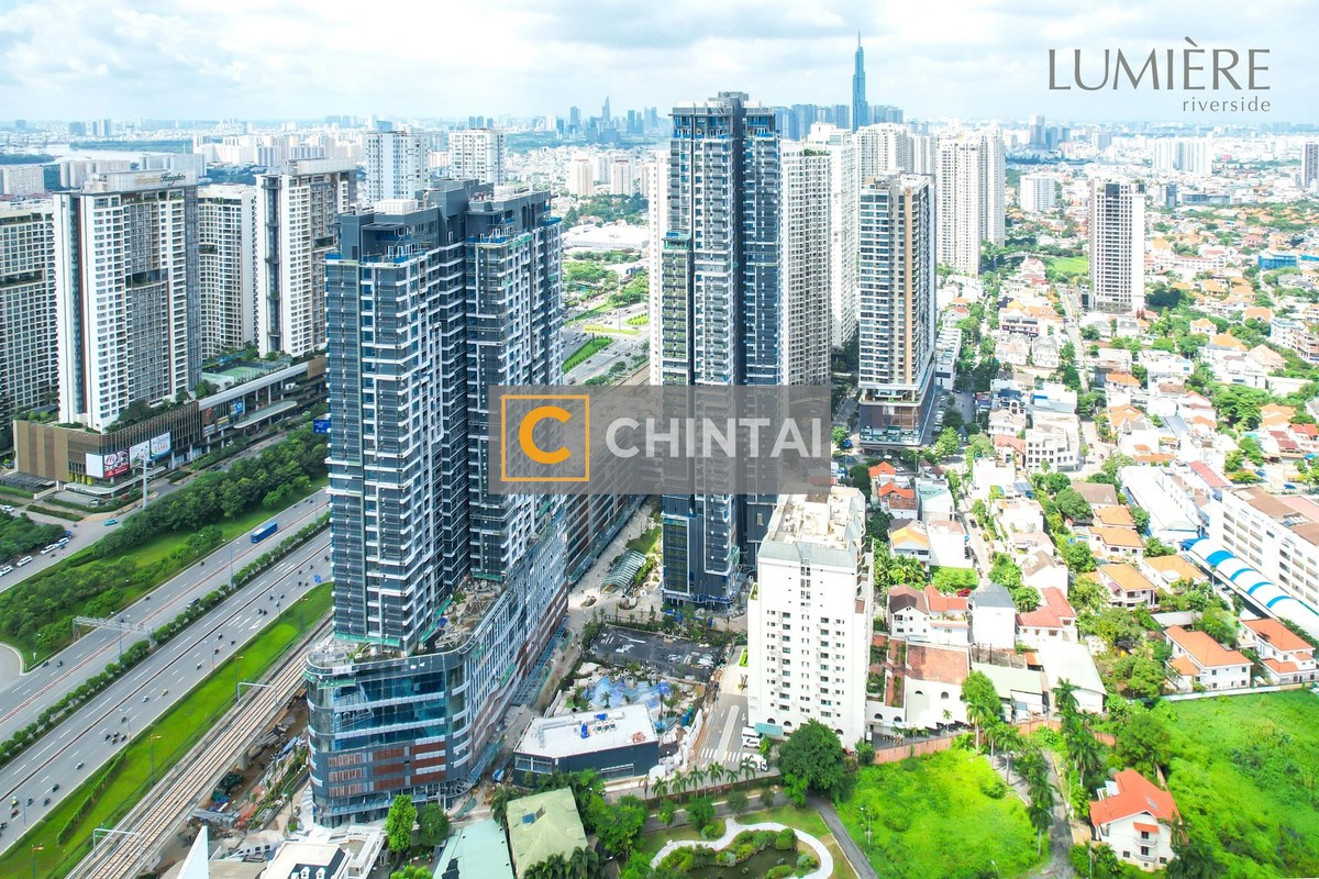 Căn hộ Lumiere Riverside hướng Đông Nam, diện tích 73.2m²
