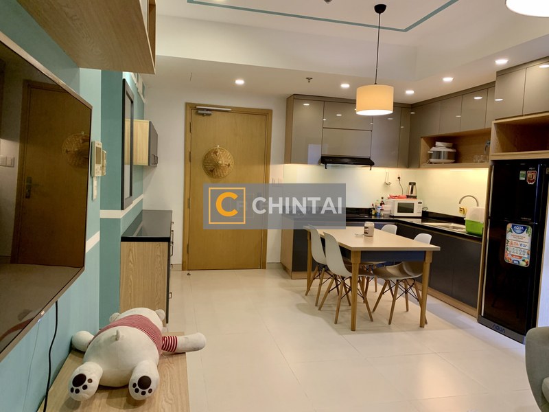 Căn hộ Masteri Thảo Điền hướng ban công nam đầy đủ nội thất diện tích 47.75m²