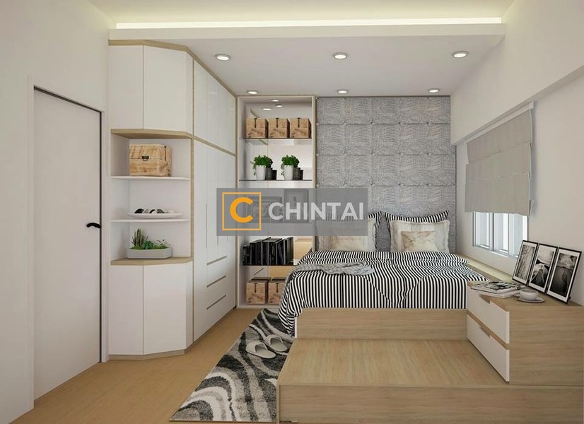 Căn hộ Masteri Thảo Điền hướng ban công tây bắc đầy đủ nội thất diện tích 69.87m²