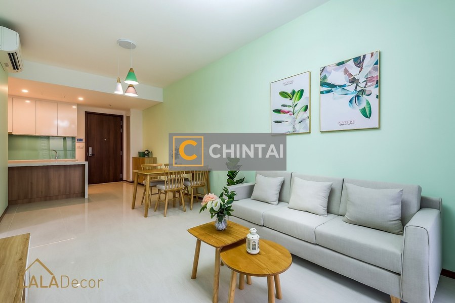 Căn hộ One Verandah hướng Tây Bắc, diện tích 81m²