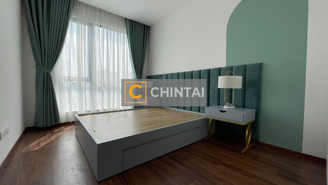 Căn hộ One Verandah tầng 18 view sông mát mẻ, bàn giao đầy đủ nội thất.