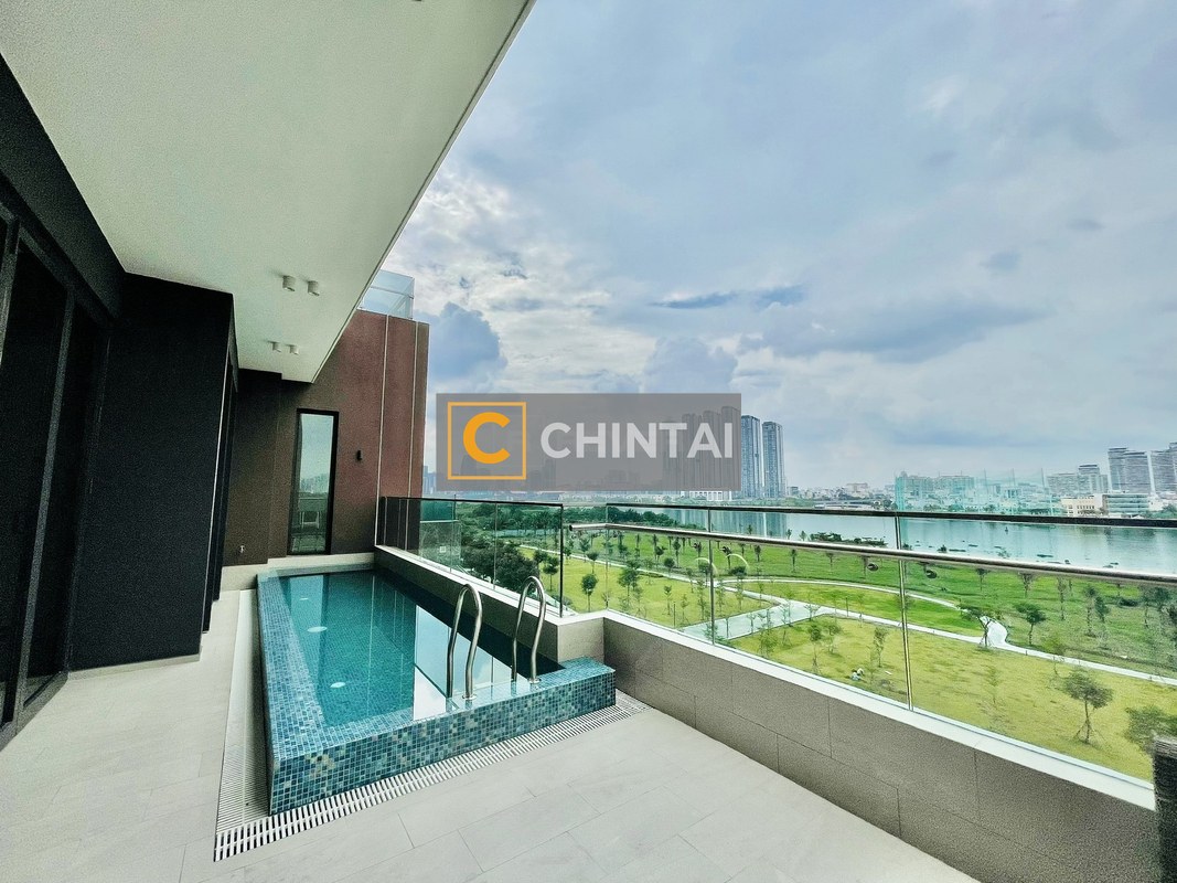 Căn hộ The River Thủ Thiêm hướng Tây Bắc, diện tích 286m²