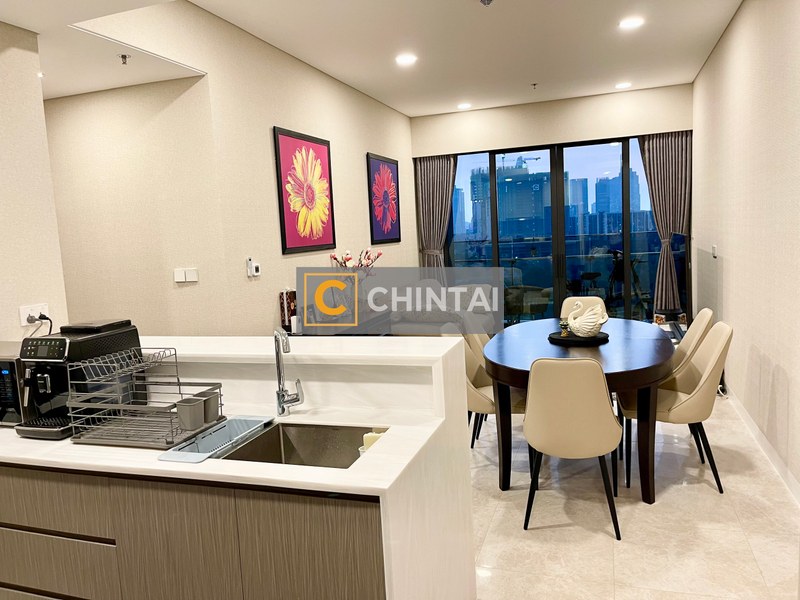 Căn hộ The River Thủ Thiêm nội thất cơ bản diện tích 84m²
