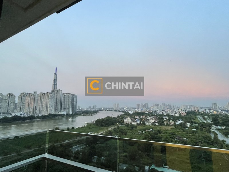 Căn hộ The River Thủ Thiêm nội thất cơ bản diện tích 84m²