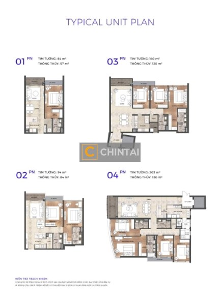 Căn hộ The River Thủ Thiêm tầng 9 ban công hướng Tây Bắc đón nắng sớm.