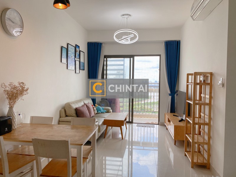 Căn hộ The Sun Avenue hướng ban công tây nam nội thất cơ bản diện tích 76m².