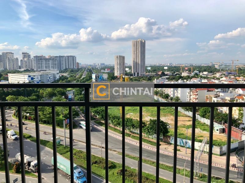 Căn office-tel The Sun Avenue thô không có nội thất, view thành phố.