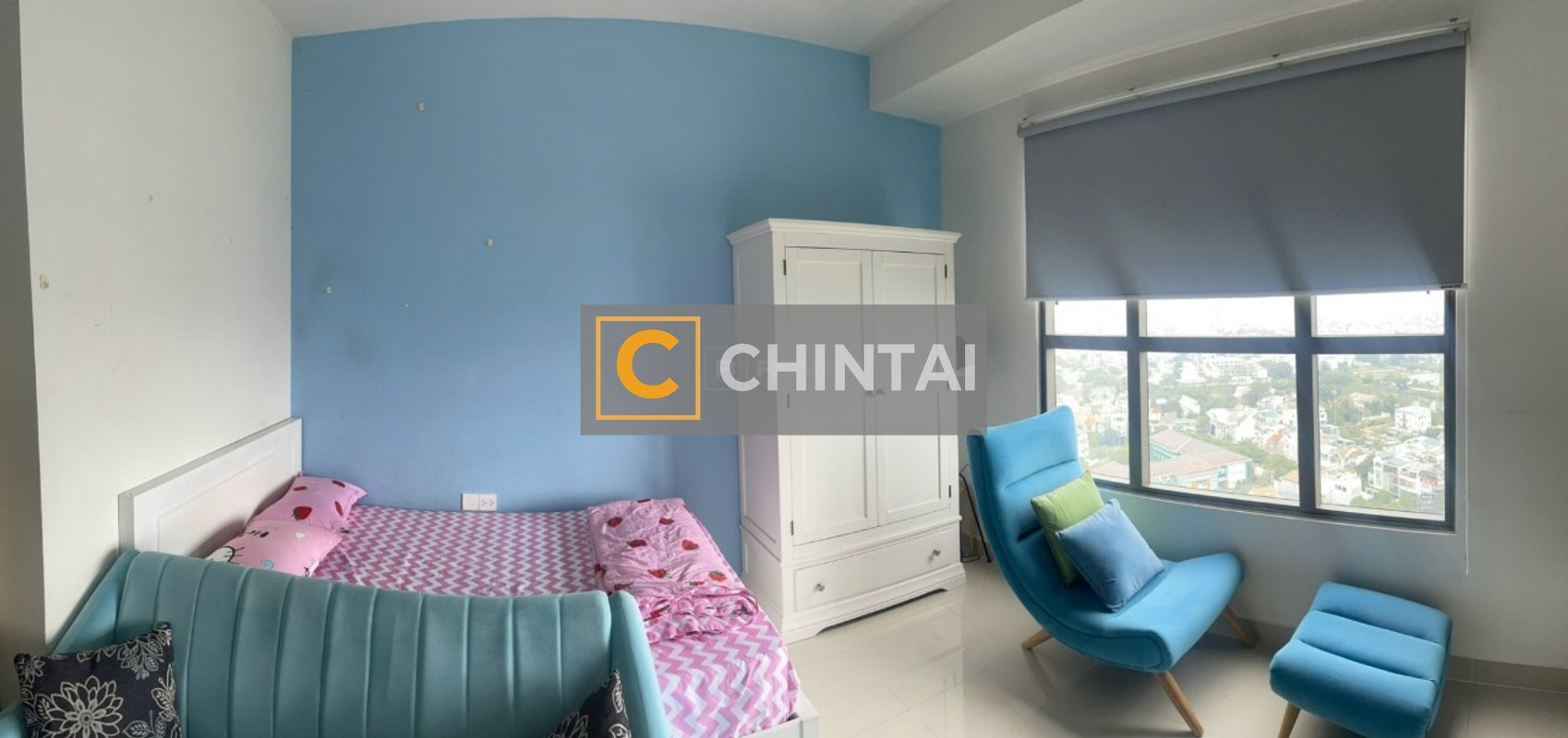 Office- tel The Sun Avenue nội thất cơ bản, view nội khu thoáng gió