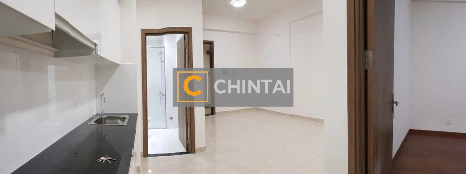 Officetel Cetana Thủ Thiêm thiết kế hiện đại, nội thất cơ bản.