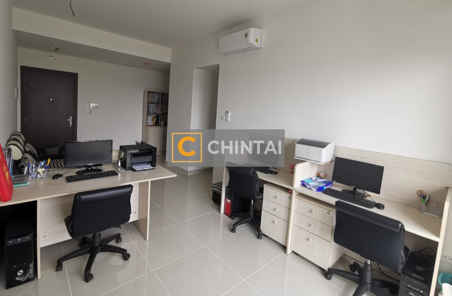 Officetel The Sun Avenue thiết kế 1 phòng ngủ, nội thất cơ bản.