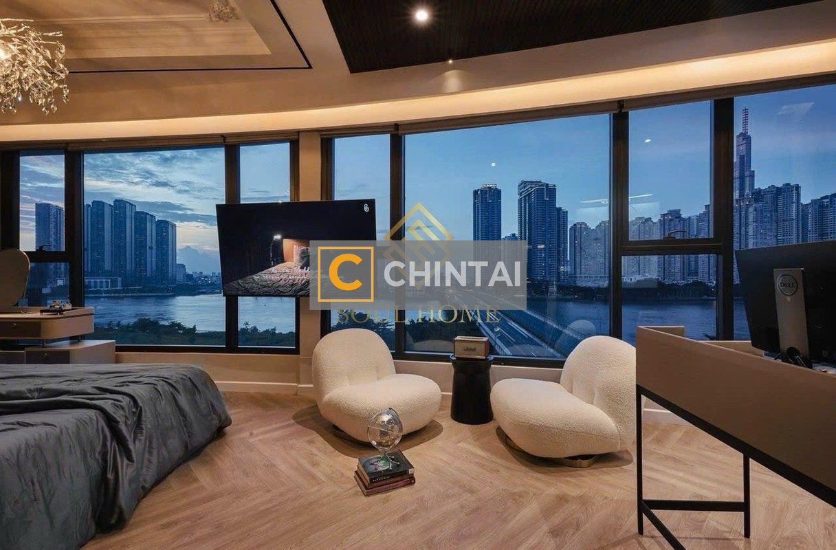 Siêu phẩm 4PN view sông The River Thủ Thiêm, diện tích 202 m².
