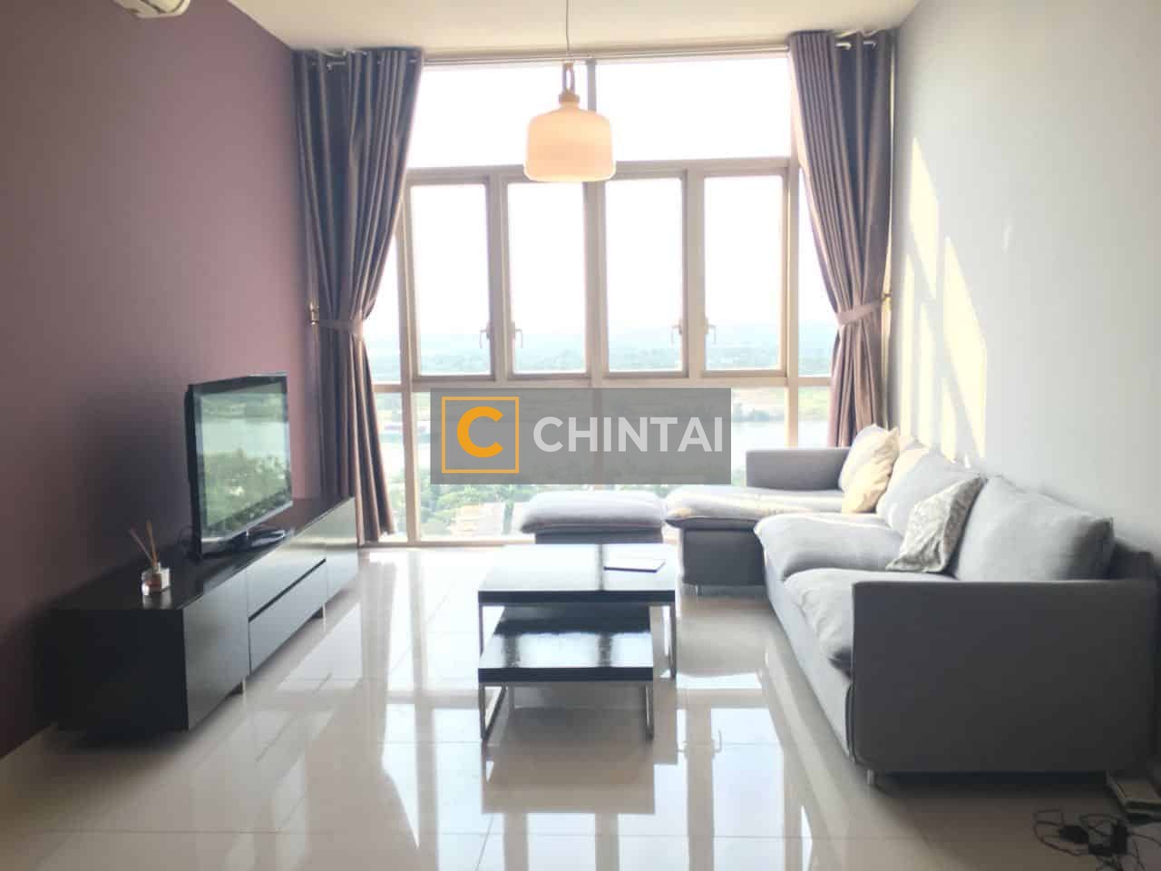 Apartment For Rent in Vista An Phu, 2 bedrooms, Awe-Inspiring View to Sai Gon River.