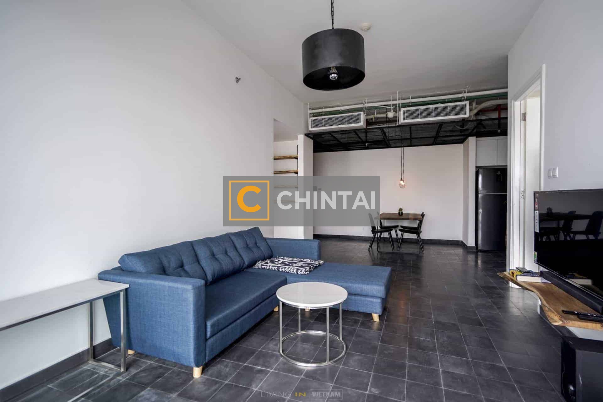 Industrial Style 2 Bedrooms Apartment In Gateway Thao Dien For Rent