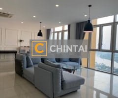 4 Bedrooms Apartment For Rent In Vista An Phu, Superb View To River, Semi-Furnished.