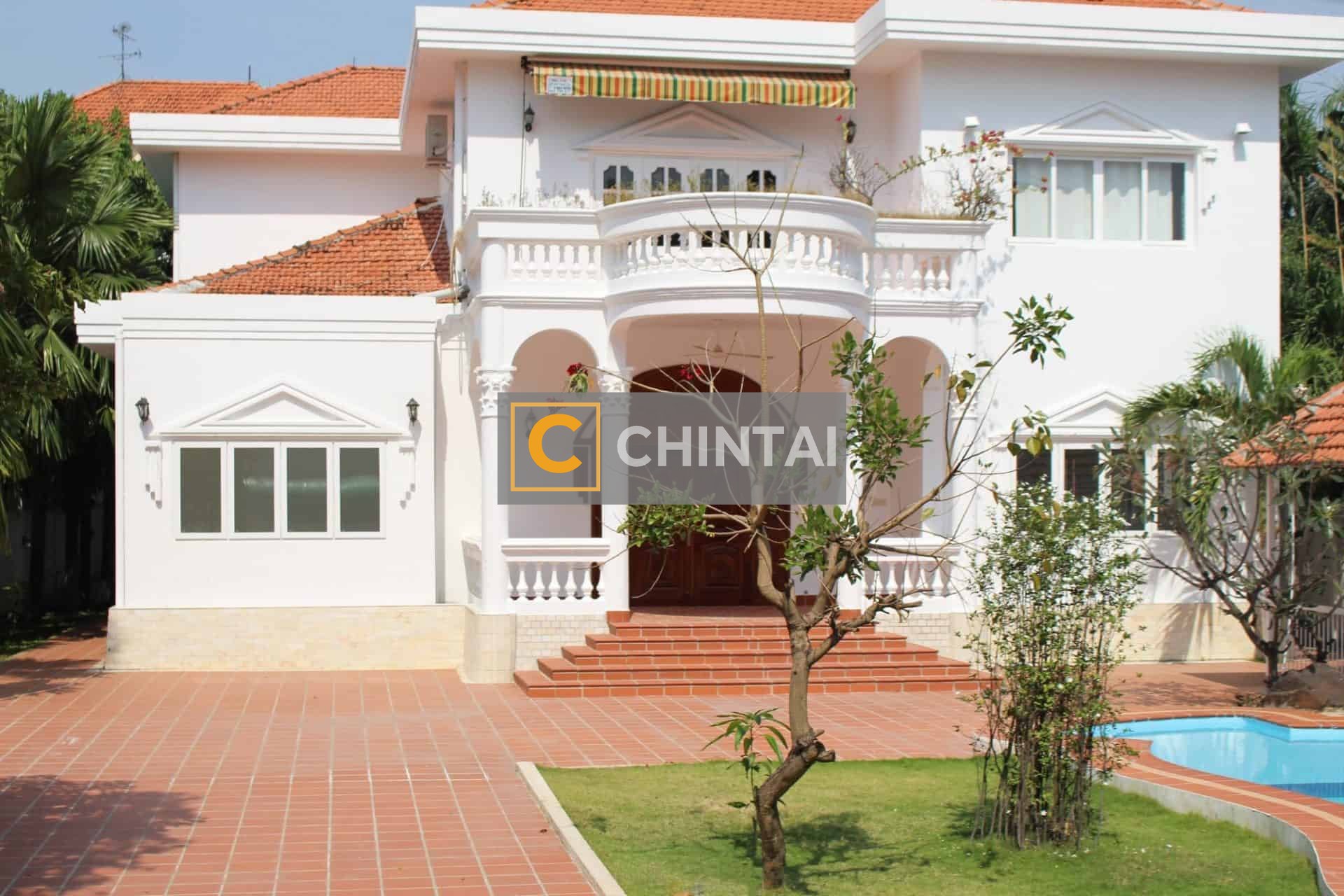 Fantastic Colonial Style 6 Bedrooms Villa In Thao Dien Ward For Rent