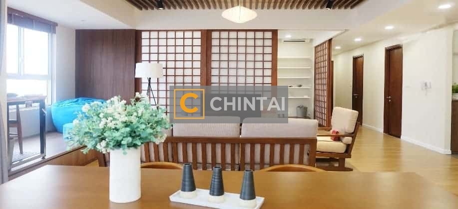 Apartment in Tropic Garden With Exquisite Japanese Style Interior Design