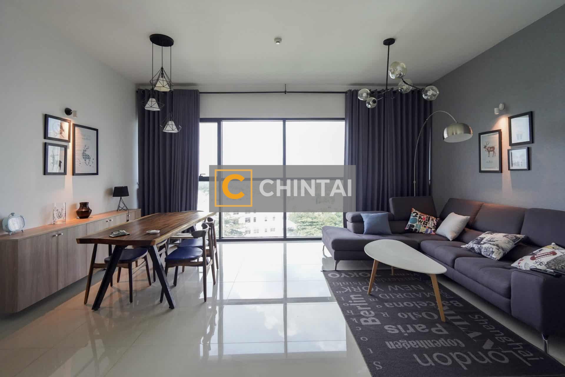 Gorgeous 3 Bedrooms Apartment For Rent In Ascent Thao Dien