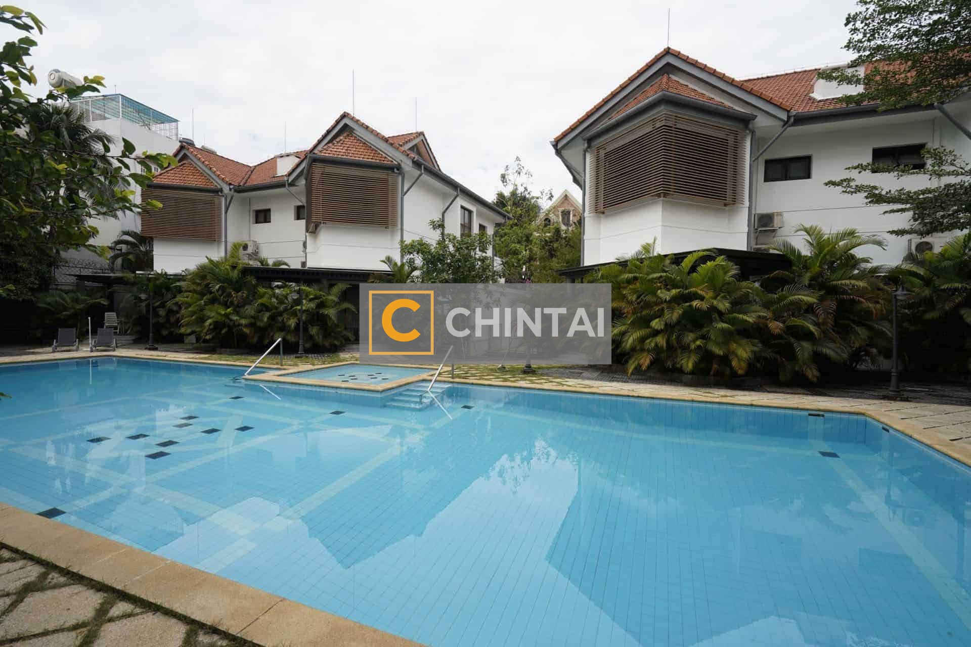 Shared Swimming Pool Villa In An Phu Area, 3 Bedrooms And Furnished