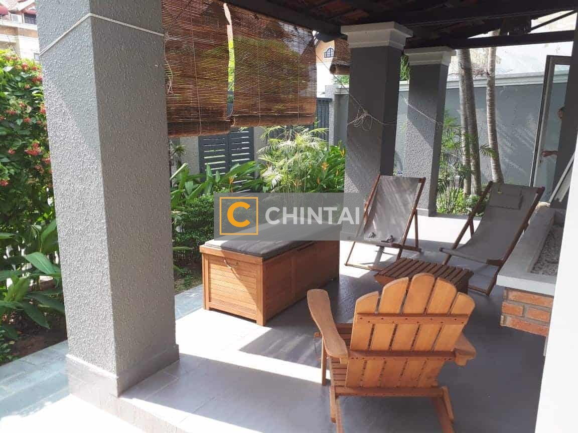 House For Rent In Lang Bao Chi, 4 Bedrooms And Semi-Furnished