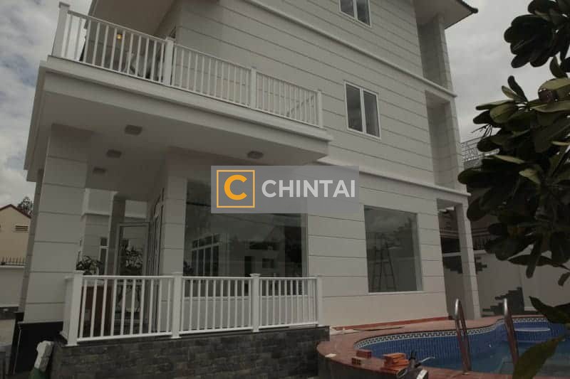 Modern 4-Bedroom House For Rent With Large Yard And Pool Near ISHCMC