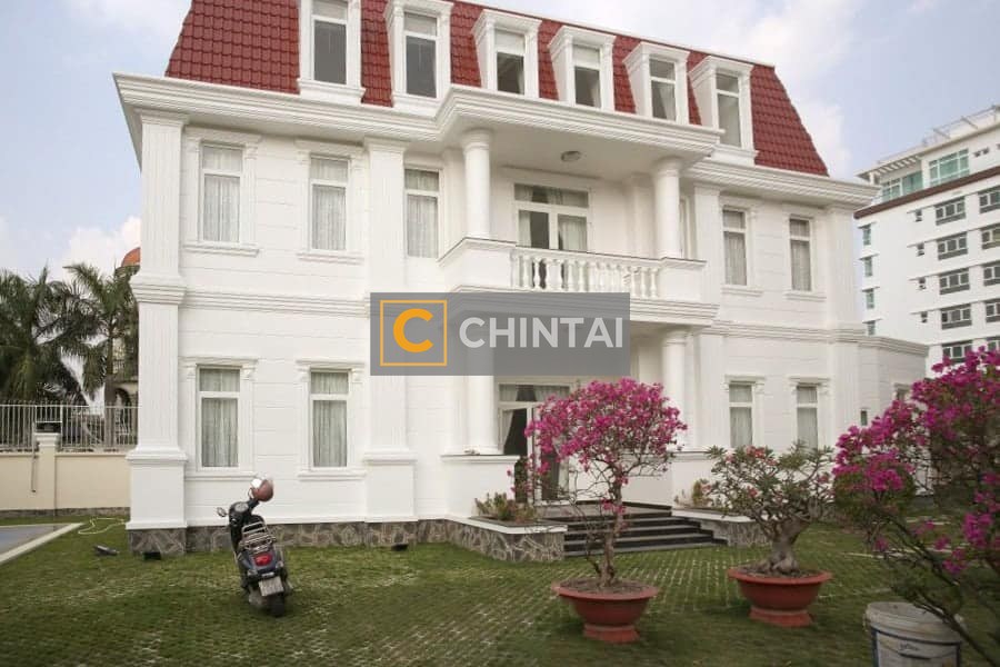 Remarkable Neo-Classical Villa For Rent In Thao Dien, 4 Bedrooms.