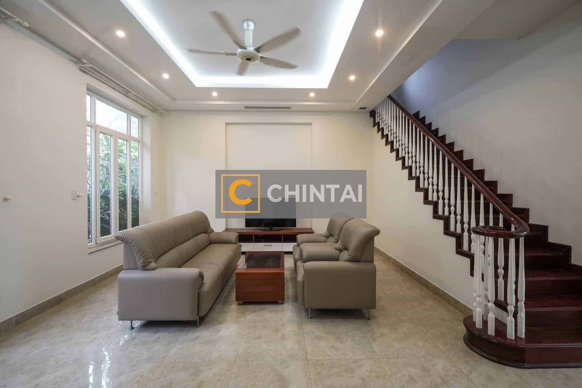 Outstanding Villa In Compound Thao Dien, 4 Bedrooms And Furnished.