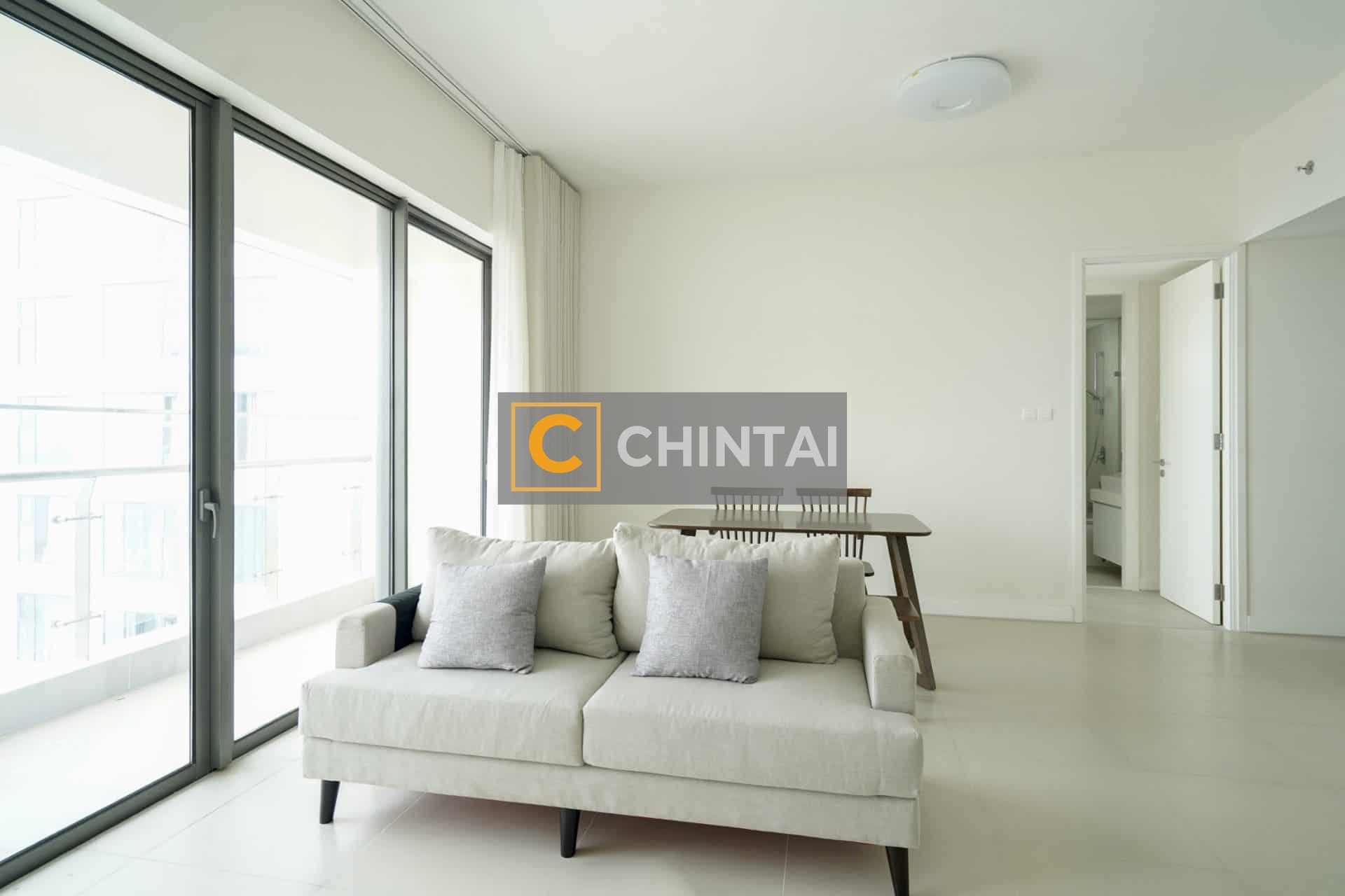 Minimalist Gateway Thao Dien 2 Bedrooms Apartment In High Floor For Rent