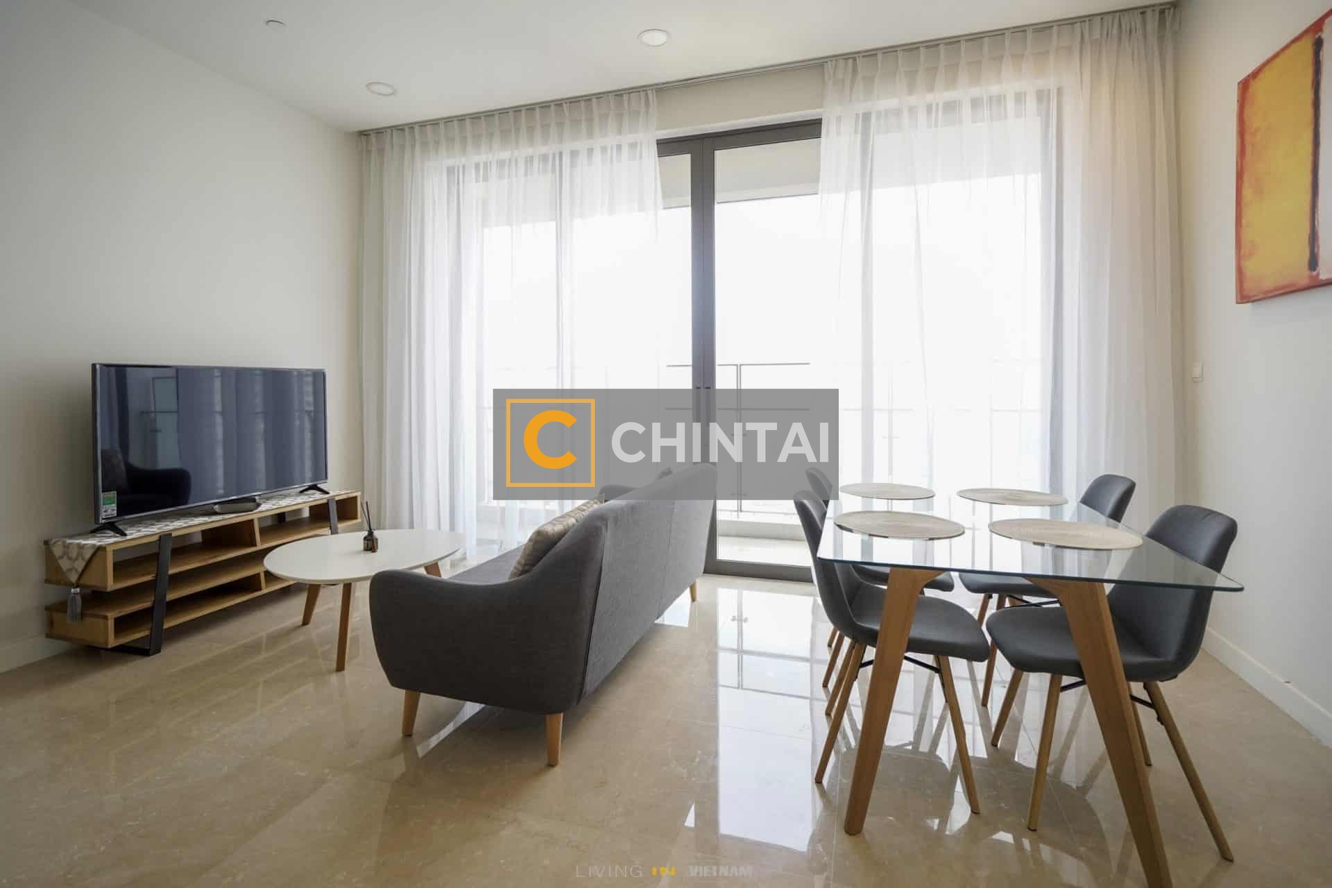 Adorable Apartment For Rent In Nassim Thao Dien, 2 Bedrooms And Furnished.