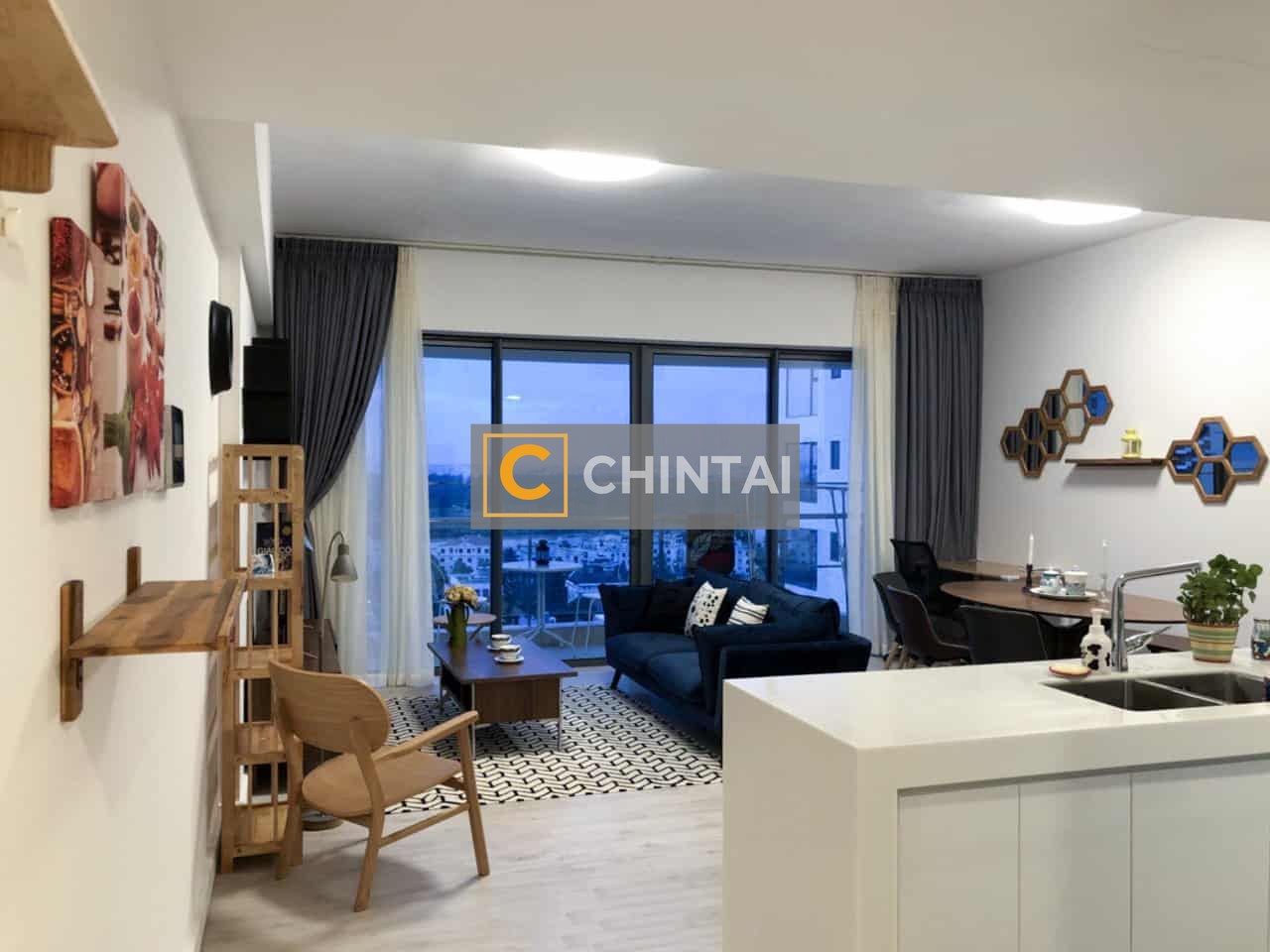 2 Bedrooms Gateway Thao Dien Apartment For Rent With Superb River View