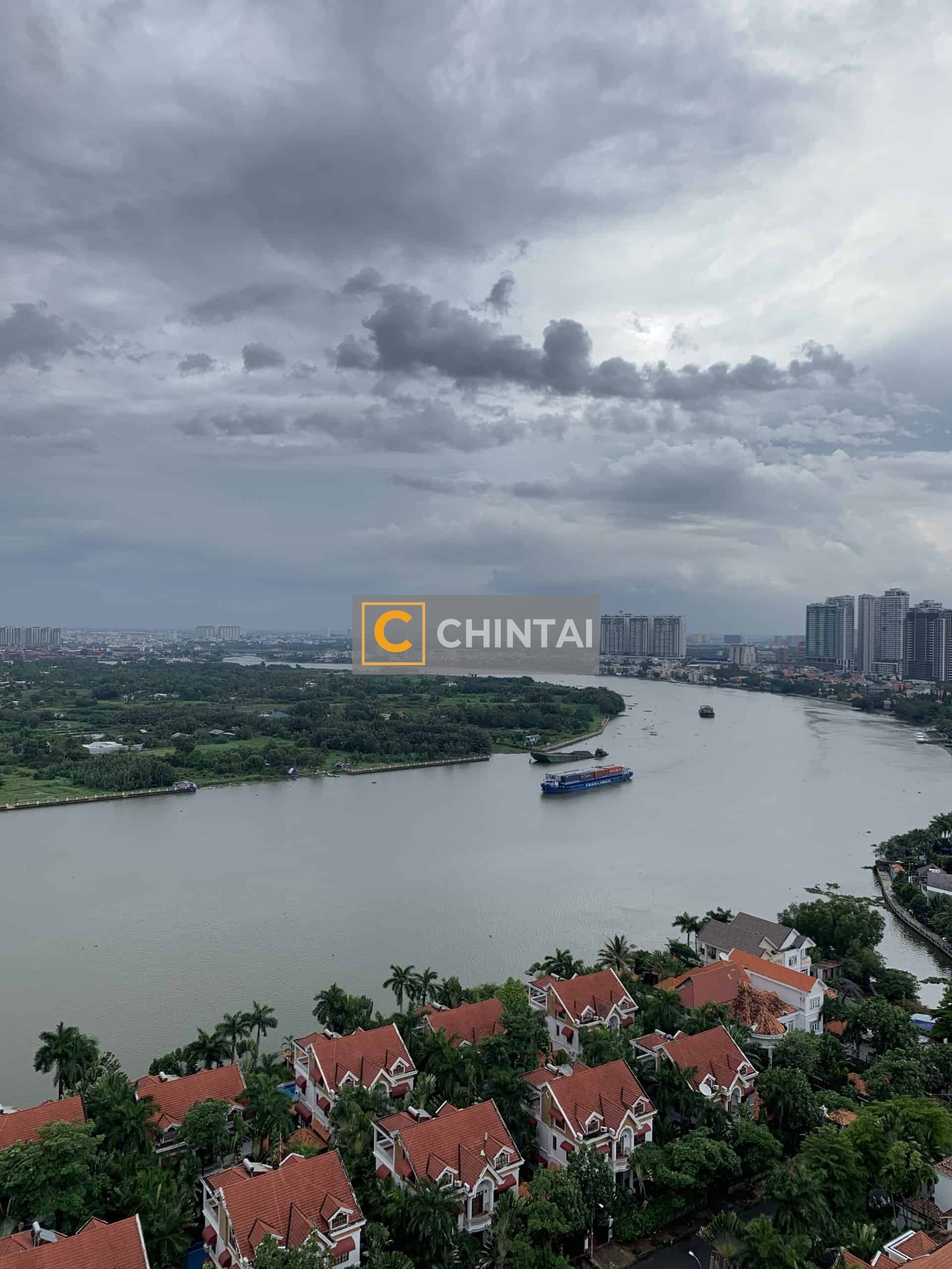 The D' Edge Thao Dien For Rent, 3 Bedrooms, Unfurnished, Stunning River View