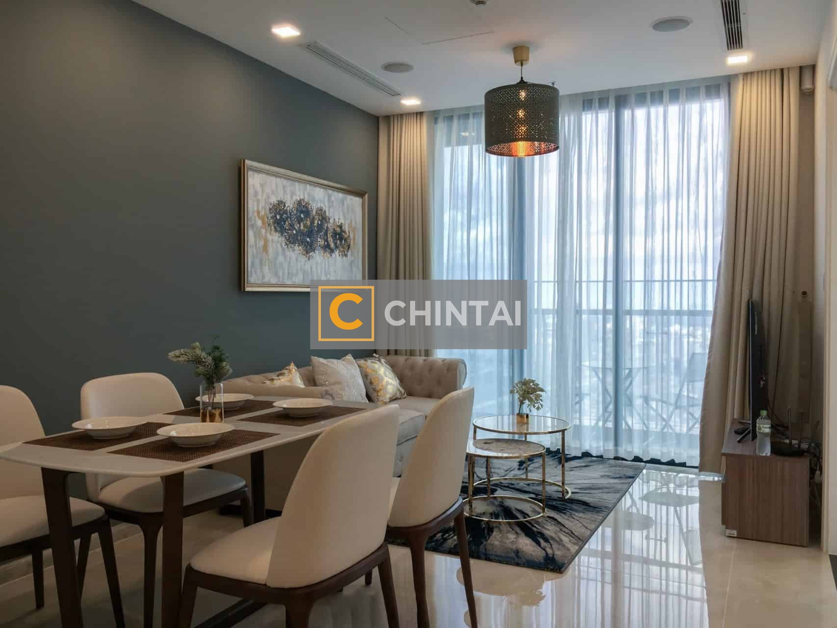 Vinhomes Golden River | 2-BR Furnished Flat For Rent