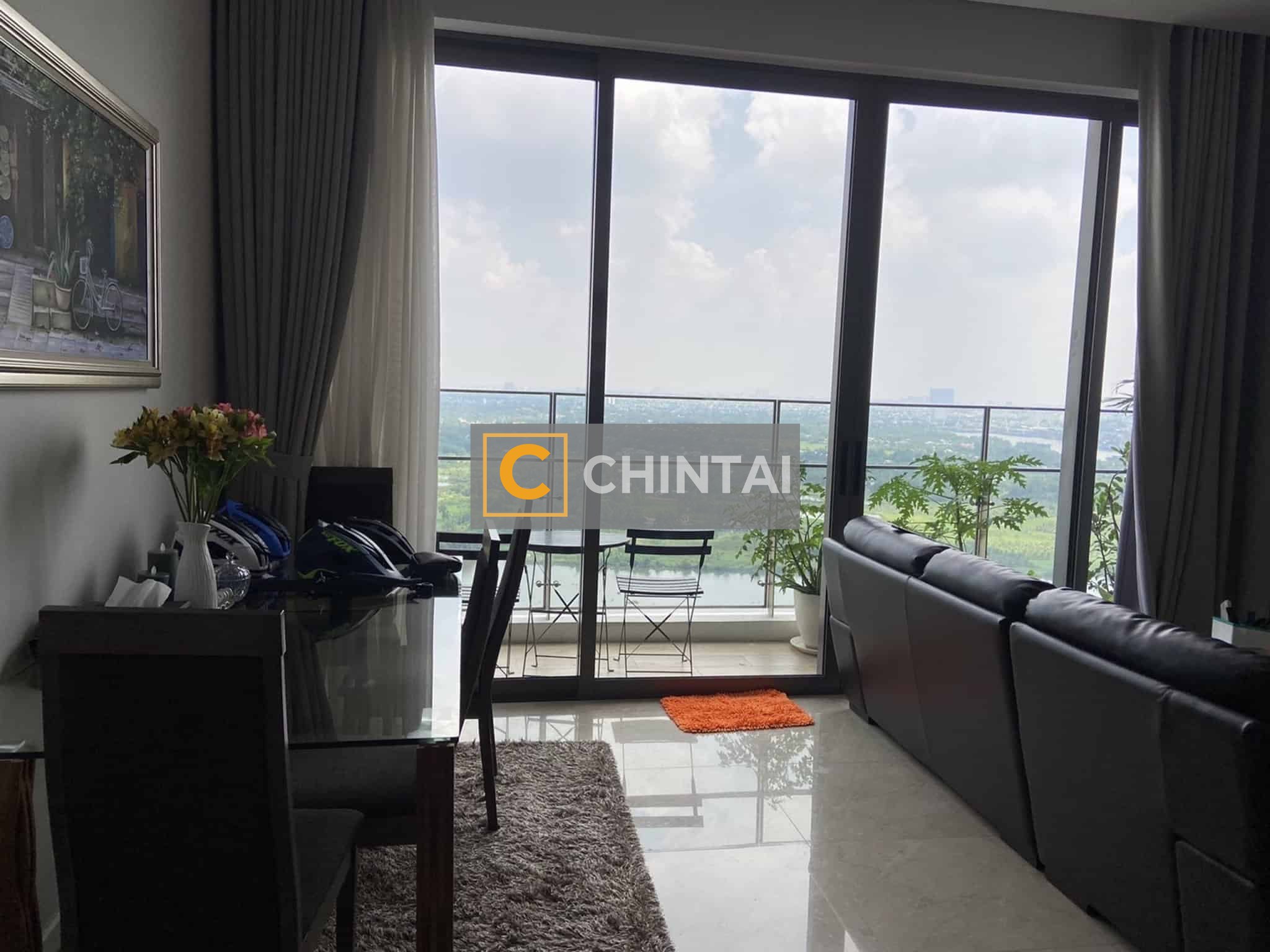 Stunning River View Nassim Thao Dien 3 Bedrooms Apartment For Rent.