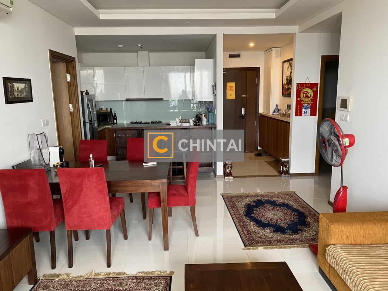 Thao Dien Pearl 2 Beds Apartment | High-floor, Adorable Decor