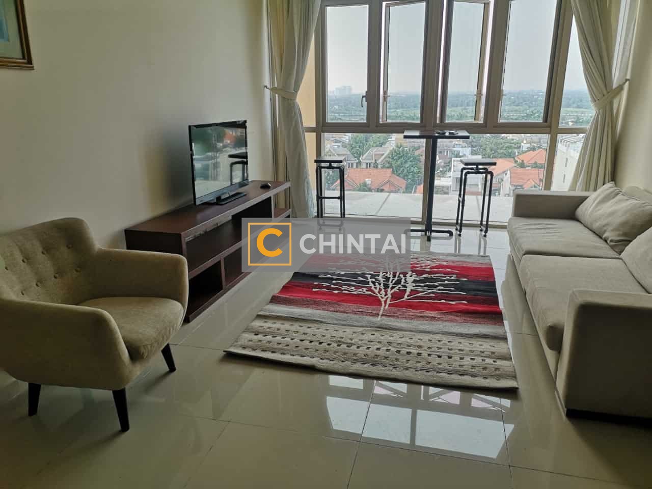 Low Floor 02 Bedrooms Apartment Vista An Phu For Rent