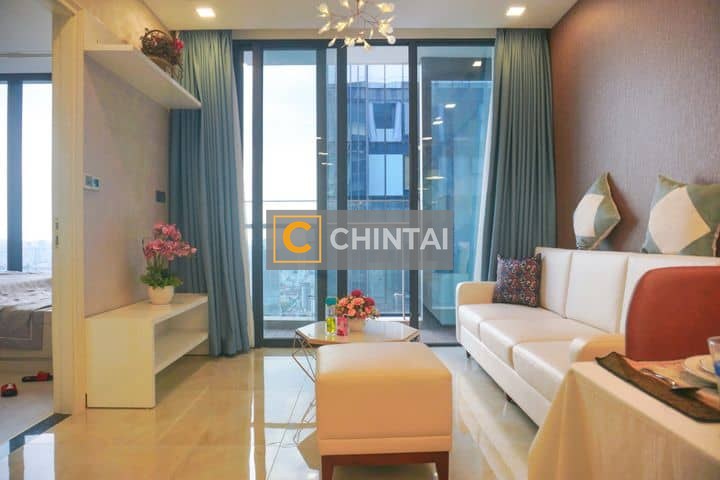Cozy 02 Beds High-Floor Vinhome Bason For Rent