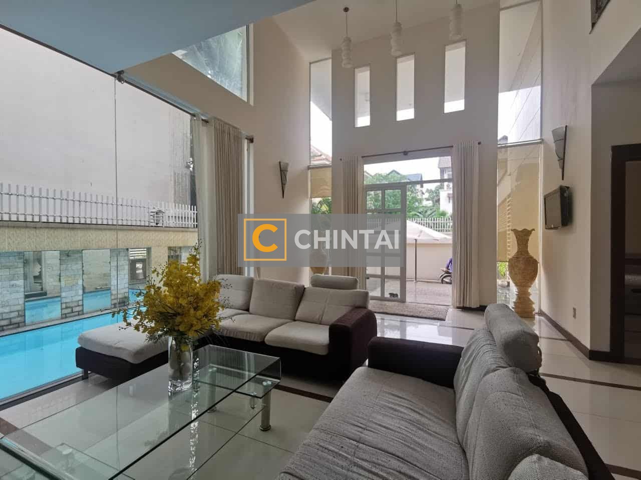 Huge Villa In Fideco Compound Thao Dien For Rent